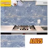 alu25 - sticker motif marmer pelapis furniture, kitchen set, dapur dll