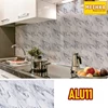alu11 - sticker motif marmer pelapis furniture, kitchen set, dapur dll