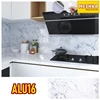 alu16 - sticker motif marmer pelapis furniture, kitchen set, dapur dll