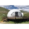 tenda dome geodesic daerah pegunungan