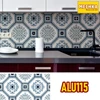 alu115 - sticker motif non marmer pelapis furnitur, dapur, lemari dll