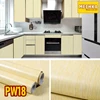 pw18 - pvc sheet motif kayu bertekstur pelapis furniture, lemari dll