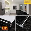 yx15 - pvc sheet motif marmer pelapis furnitur, meja, kitchen set dll