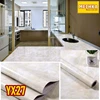 yx27 - pvc sheet motif marmer pelapis furnitur, meja, kitchen set dll
