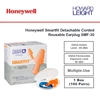 honeywell smartfit detachable corded resable earplug smf-30 - 1 box