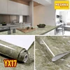 yx17 - pvc sheet motif marmer pelapis furnitur, meja, kitchen set dll
