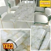 yx23 - pvc sheet motif marmer pelapis furnitur, meja, kitchen set dll