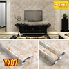 yx07 - pvc sheet motif marmer pelapis furnitur, meja, kitchen set dll
