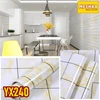 yx240 - pvc sheet non marmer pelapis furnitur, meja, kitchen set dll