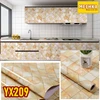 yx209 - pvc sheet non marmer pelapis furnitur, meja, kitchen set dll