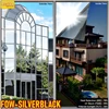 fow-silverblack glass sheet pelapis kaca film one way