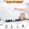 clear pvc sheet pelapis bening pelindung furniture, kitchen set dll