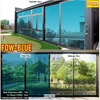 fow-blue glass sheet pelapis kaca film one way