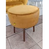 kursi kerang & stool yellow bonanza kerajinan kayu-1