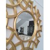 cermin motif glossy sun gold kerajinan kayu-2