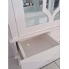 lemari kaca white spade kerajinan kayu-2