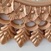 cermin eclipse motif ukir gold kerajinan kayu-2