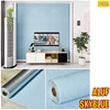 aluf-skyblue - pet foam alumunium 3d sheet pelapis dinding