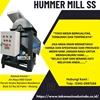 mesin penepung kapasitas 300kg/jam | hummer mill stainless steel murah
