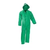 chemical-resistant rain coveralls xl / seragam safety