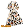 xtj-02221d dress wanita / pakaian / terusan / gaun perempuan / cewek-3