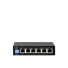 d-link des-f1006p-e 250m 6-port 10/100 switch with 4 poe ports and 2
