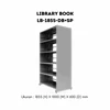 library rack lb-1855-db+sp