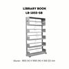 library rack lb-1855-sb