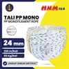 tali pp monofilament // tali kapal putih strip biru tambang-1