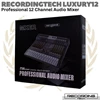 recording tech luxury 12 | luxury12 professional channel audio mixer-1