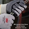 3m sarung tangan sepeda motor comfort grip gloves - bahan katun rajut-3