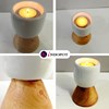 burner tempat lilin aromateraphy bahan keramik cantik minimalis-2