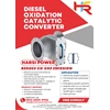 diesel oxidation catalytic converter / doc genset (reduce co emission)