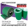 pvc rough top conveyor belt