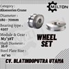 milton end carriage crane wheel set 180-70*m4