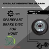 milton brake disc for hoist 02-01