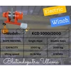milton electric winch 3 phase type kcd capacity 1000/2000kg x 100 m