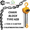 chain block type hzb 1 ton x 5 meter
