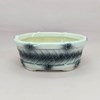 vas keramik ceper motif sisik sembur unik bentuk oval estetik dekorasi-4