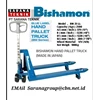 bishamon blue label hand pallet truck ( bm series ) pt bishamon
