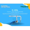 trusco g-20l clamp l one touch (rachet)