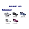 sepatu safety asics fcp201 winjob protective sneakers all colors