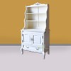 meja leben white kerajinan kayu