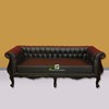sofa umkako black casual kerajinan kayu