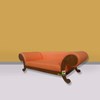 sofa jepotama orange kerajinan kayu