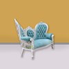 sofa shabby chic cloud blue kerajinan kayu