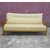 sofa koji yellow minimalis kerajinan kayu-1