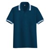 kaos polo kerah strip putih-7