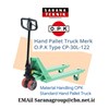 opk hand pallet truck type cp-30l-122