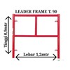 leader frame scaffolding